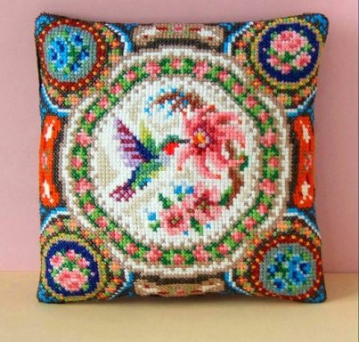 Hummingbird Hummingbird Cross Stitch Kit by Sheena Rogers Designs